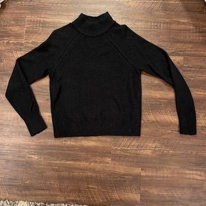 Black Abercrombie Turtleneck Sweater